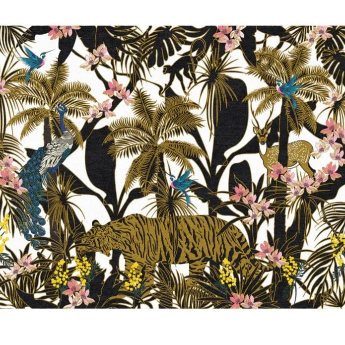 Dreams of the Jungle Peacock 7x10 9x12 Hand Made Indian Wool rugs made to order
