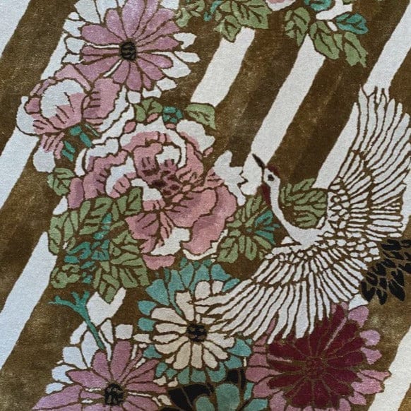 Kimono Gold 275x76cm Hand Tufted Runner Rug Made To Order