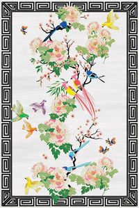 Nurture Light Color Hand Made Rug Made to Order