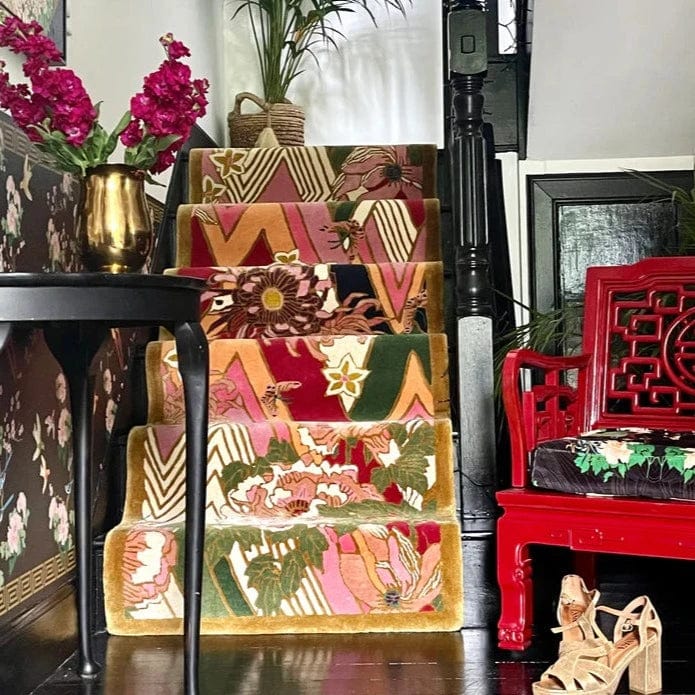 Shanghai Blossom Hand Tufted Rug made to order