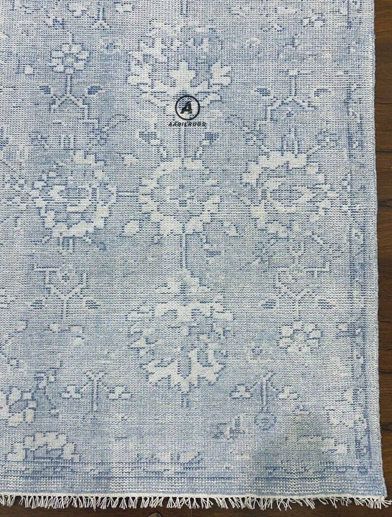 Contemporary Modern Oushak Rug, Beige Decor, Traditional Rug, 6x9 Rugs, Boho Accent Rug, Pink Rug, 5x8 bedroom Rug, washable rug, kilim rug
