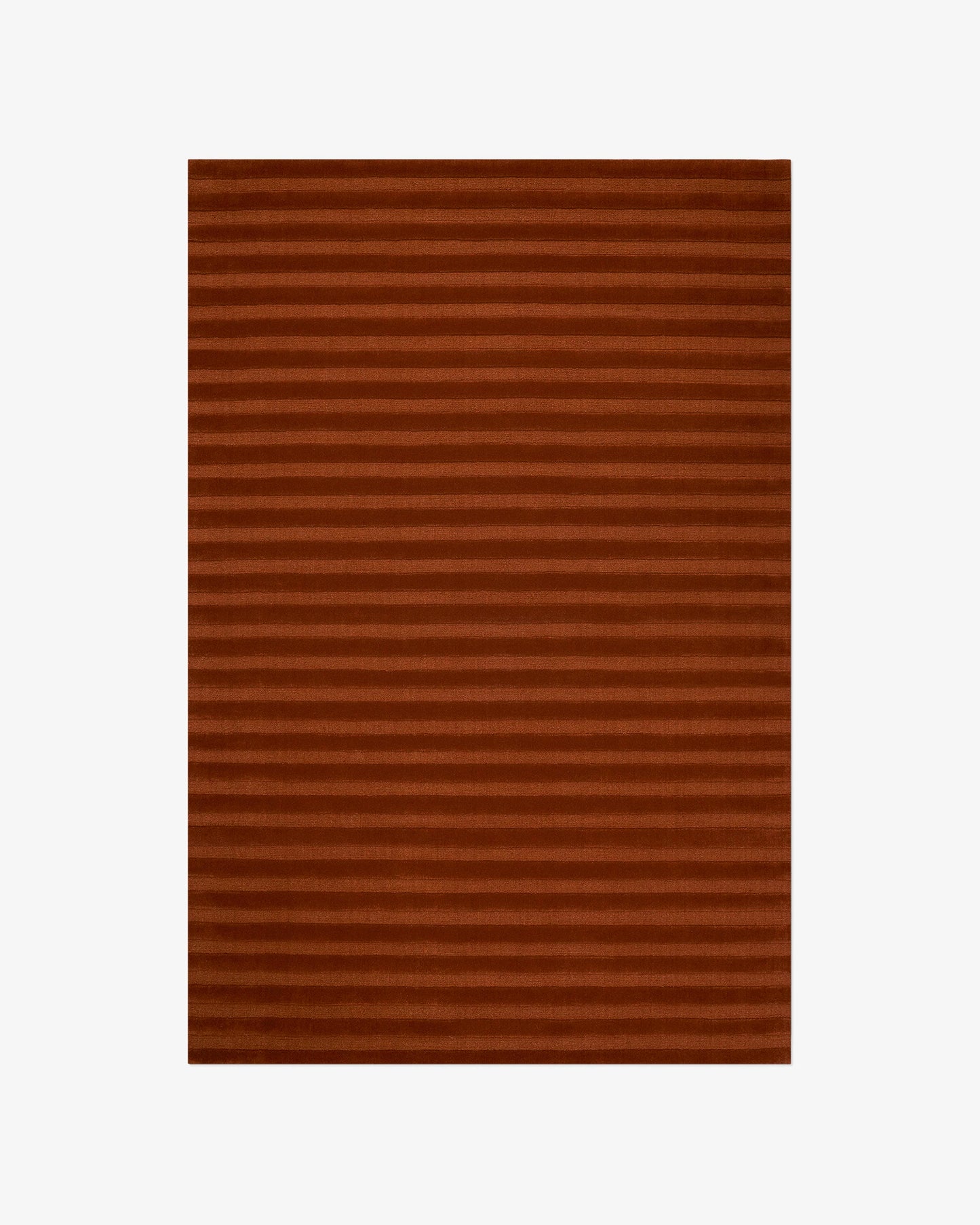 Luxury Minimalist Burnt Orange Hand-Tufted Floor Rug for Modern Home Decor 6x9 8x10 9x12 10x14