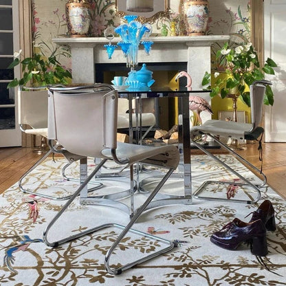 Jardin de Orient Ecru White Gold Color Hand Tufted Rug PRE ORDER