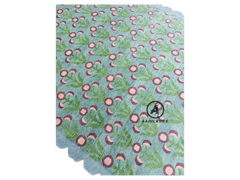 Bespoke gree’n Tree Of Life Hand Knotted Oushak Rug for Living Room, Dining Room, Hand Knotted Wool Area Rugs 8x10,9x12,10x14 Turkish Oushak Rugs